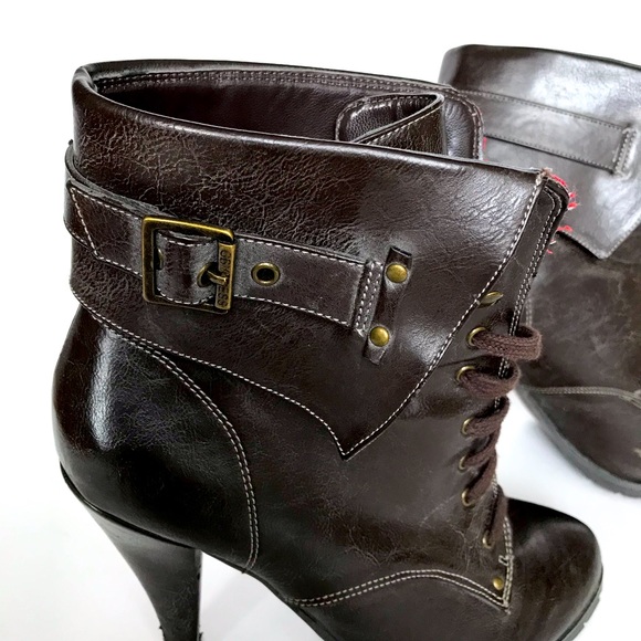 Guess military-style booties - Picture 4 of 16